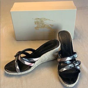 Burberry wedges